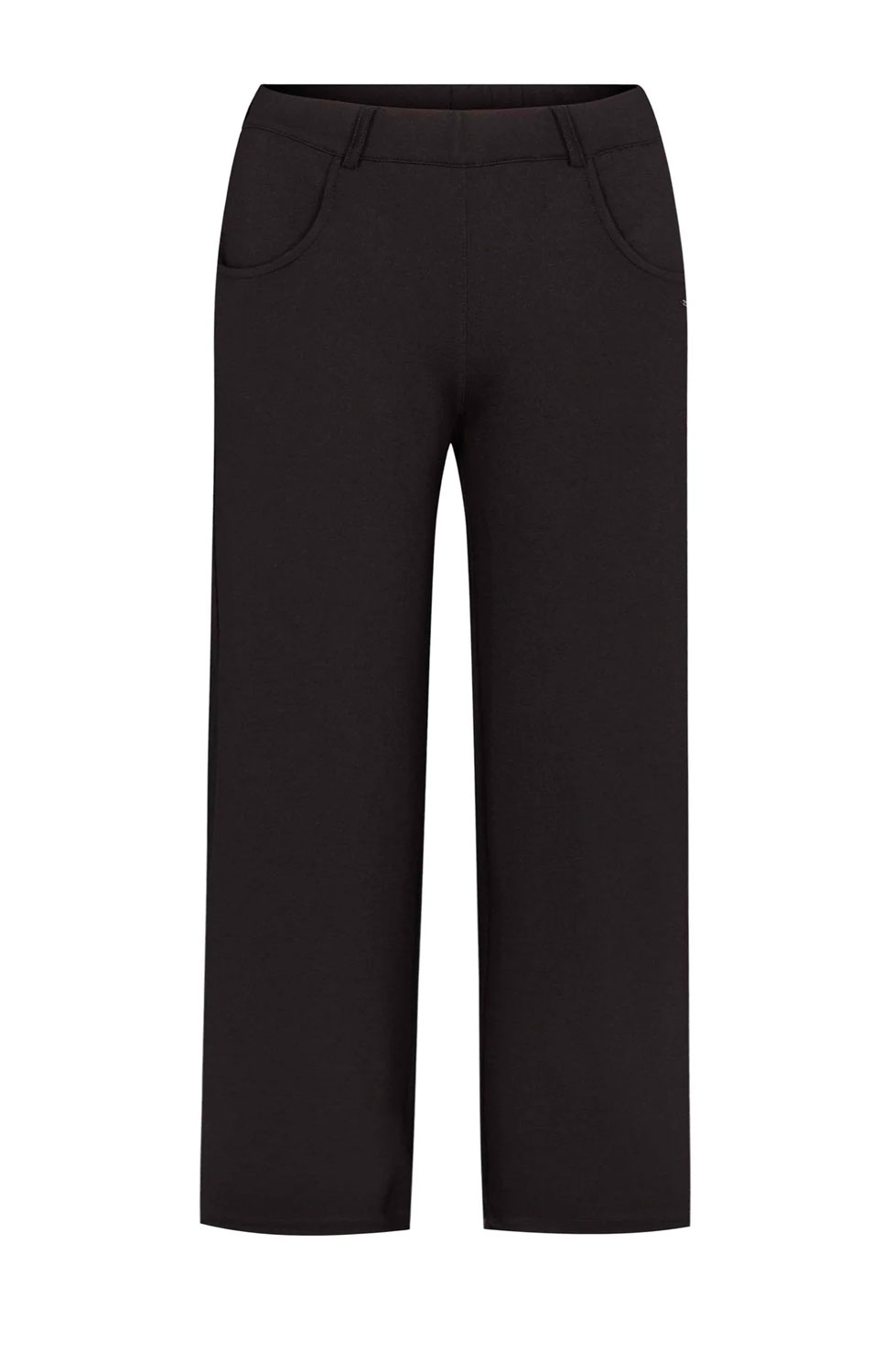 Mirakelbyxa Donna loose viskos cropped svart