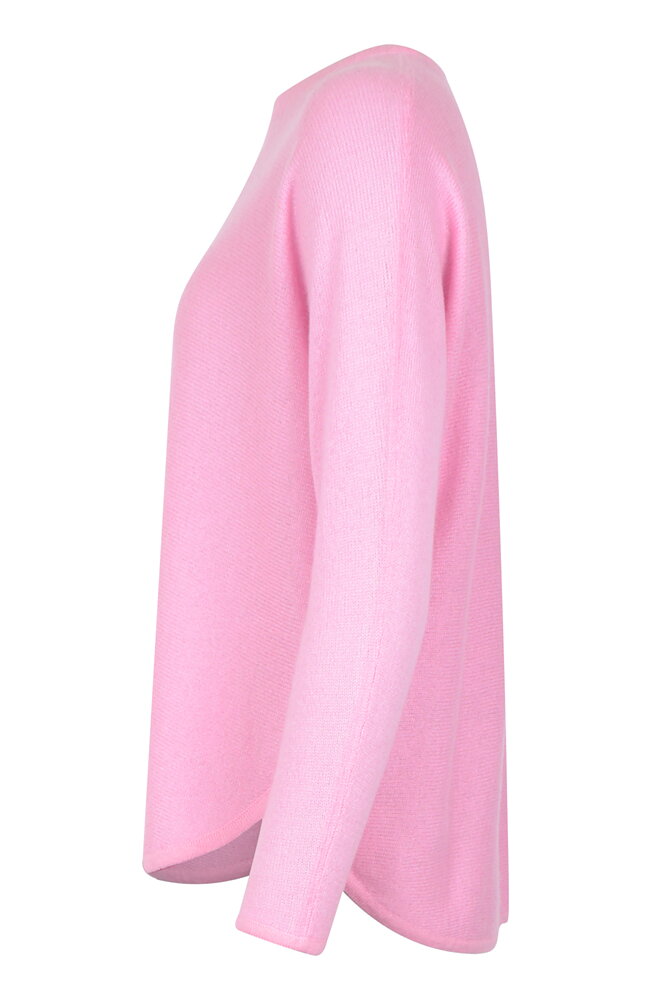 Kashmirjumper loose tension rosa