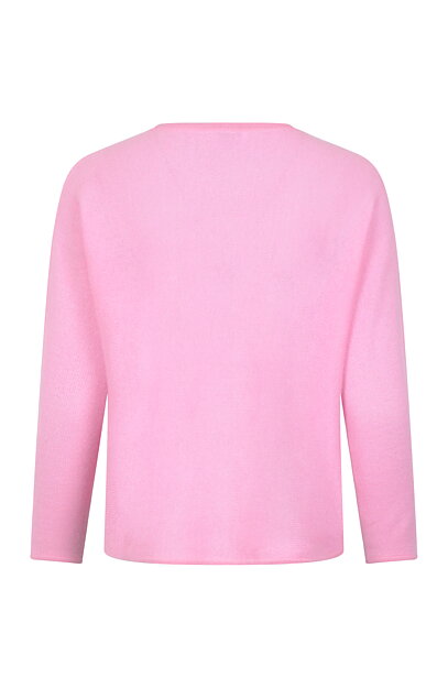 Kashmirjumper loose tension rosa - 3