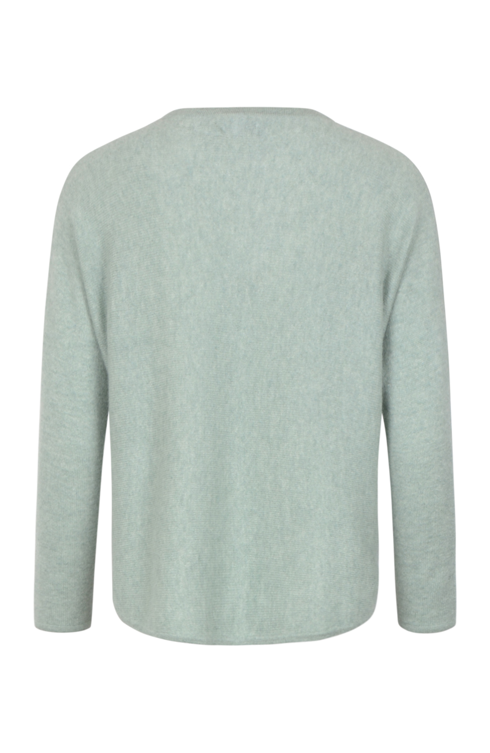 Kashmirjumper loose tension sage-grön - 5