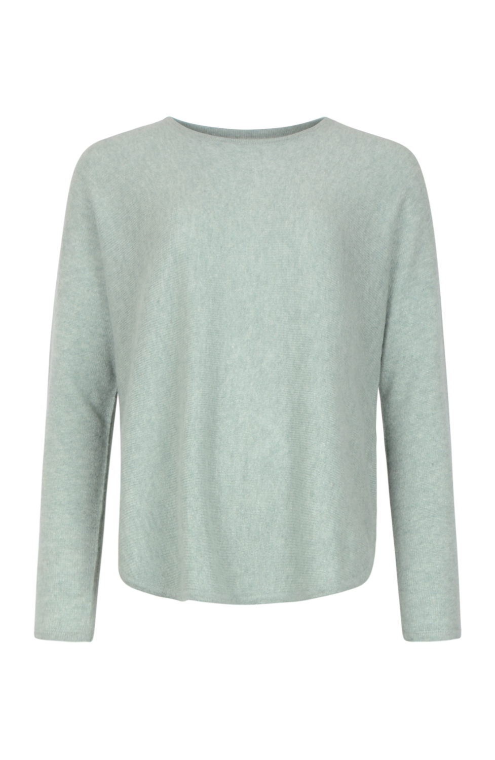 Kashmirjumper loose tension sage-grön - 3