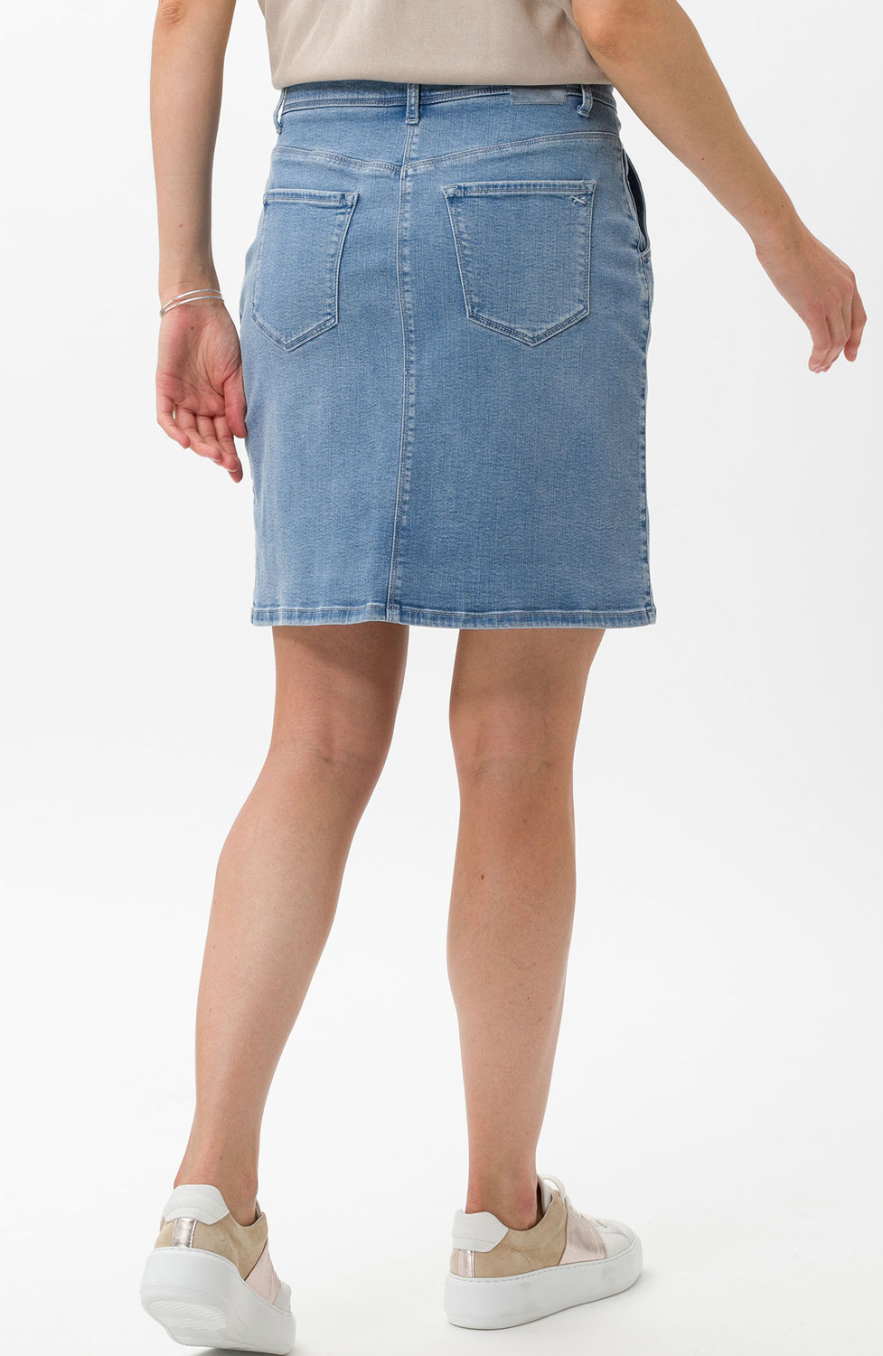 Jeanskjol Kimi denimblå - 19