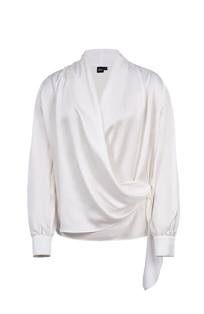 Blus Pomelon ljus cremevit