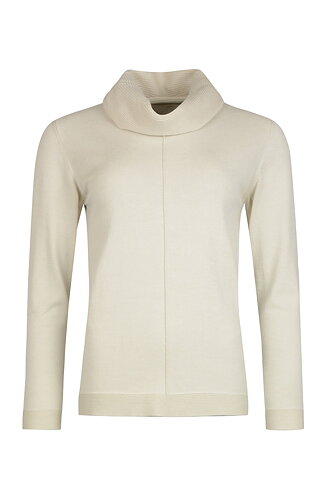 Polo stor krage offwhite