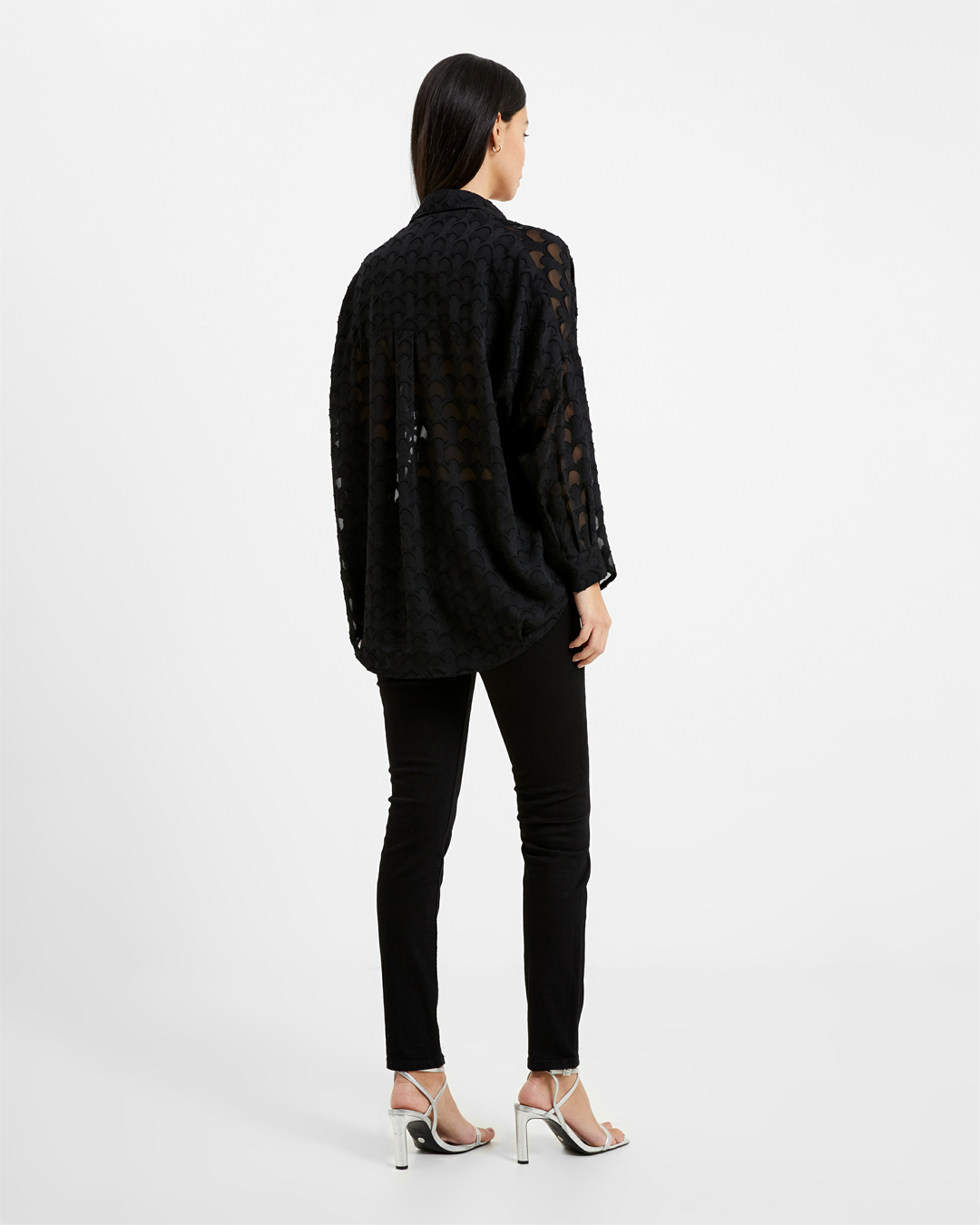 Blus Geo burnout svart - 2