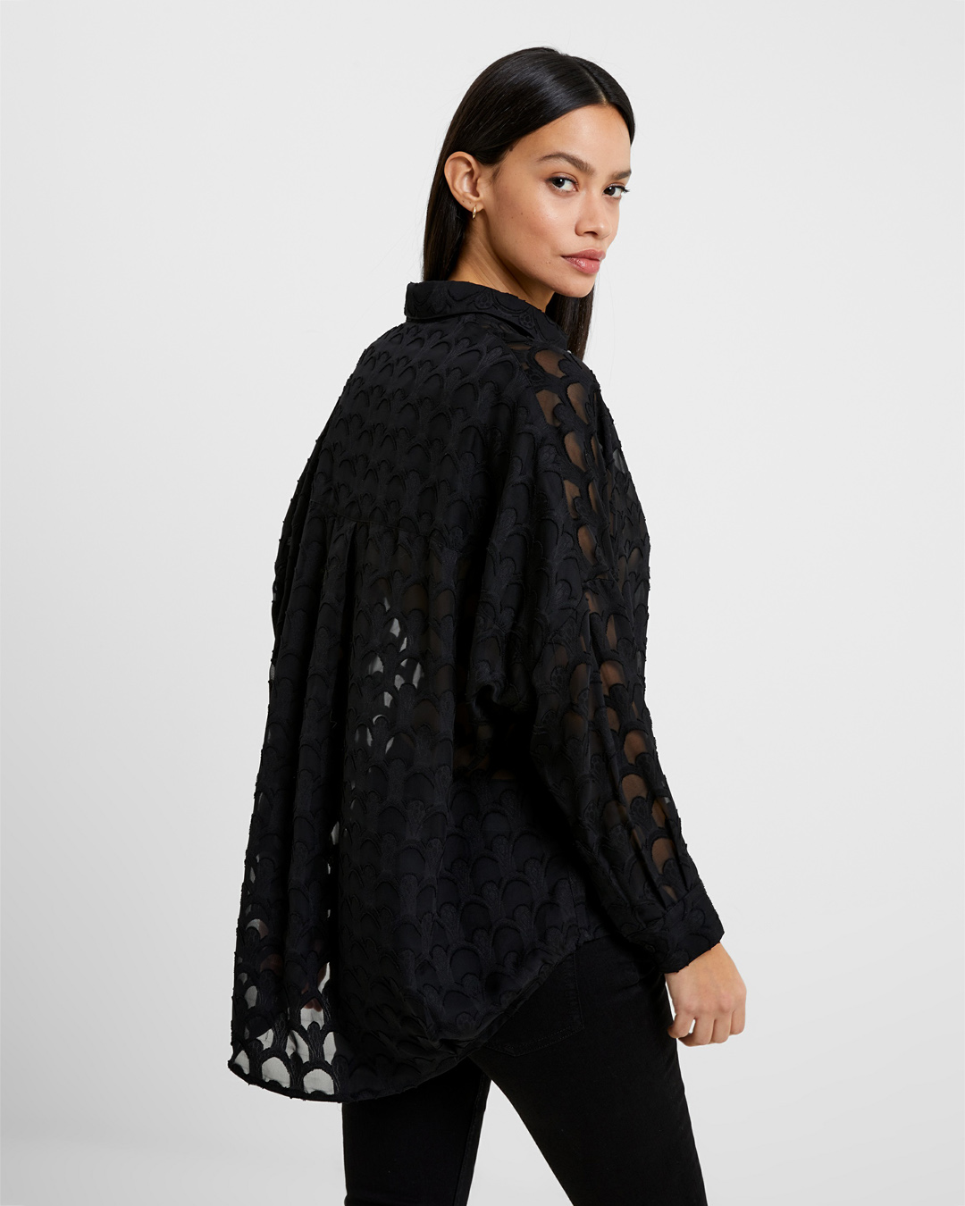Blus Geo burnout svart - 3