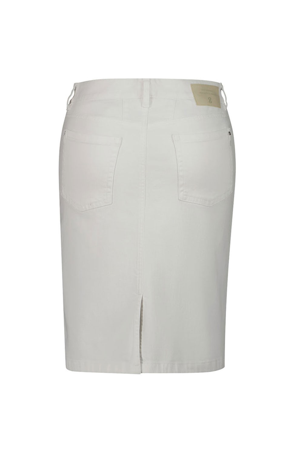 Jeanskjol Hedi550 vit - 3