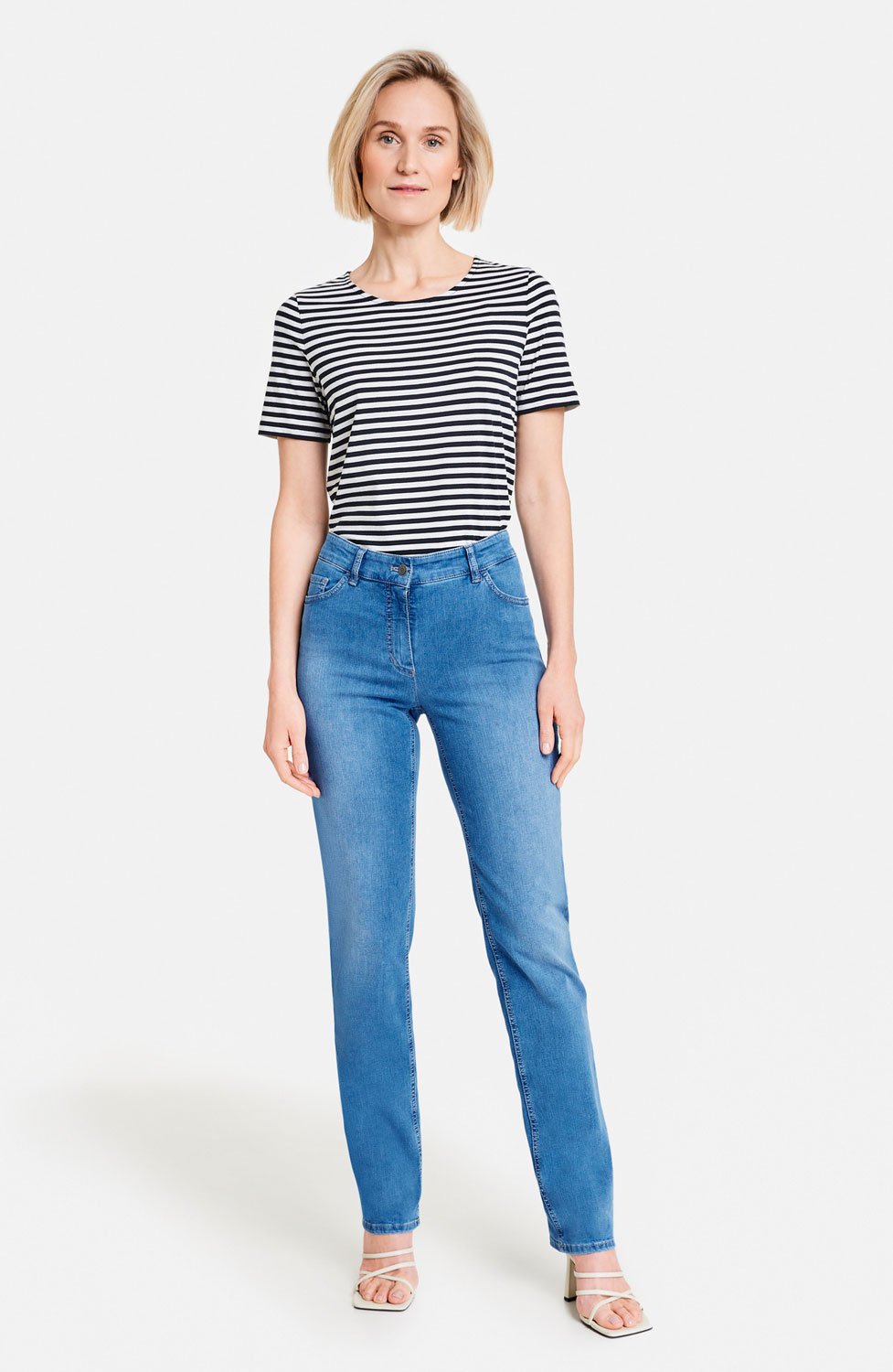 Jeans Straight fit mellanljus denim