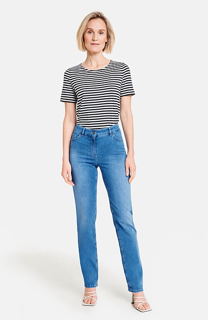 Jeans Straight fit mellanljus denim