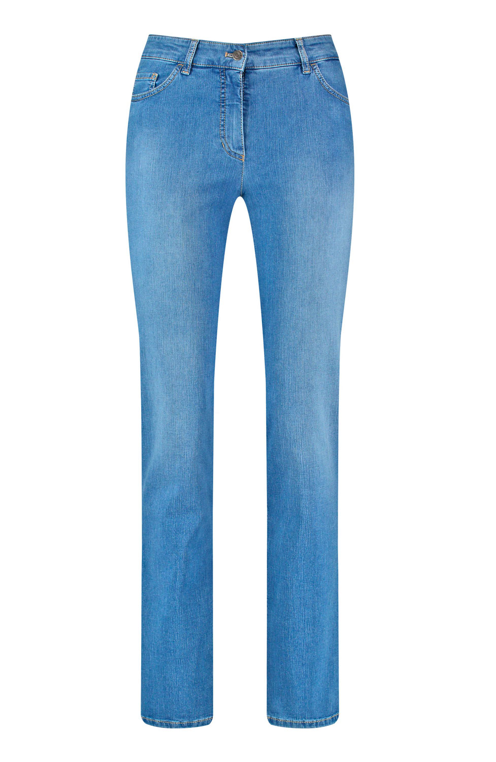 Jeans Straight fit mellanljus denim - 2
