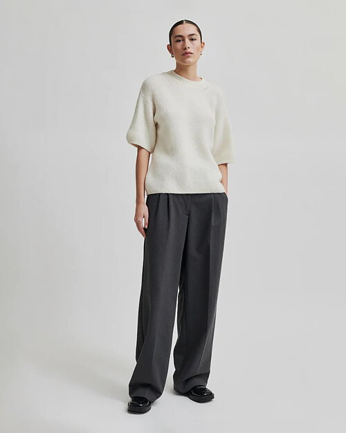 Jumper Wanda kort ärm offwhite - 3