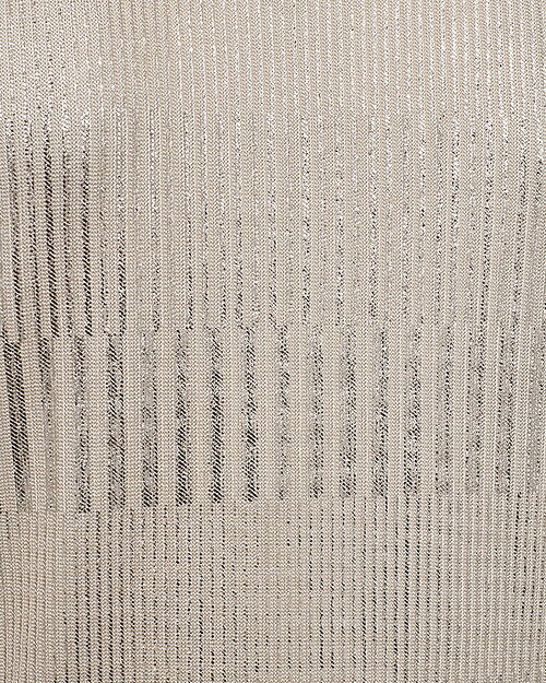 Topp Matter beige med glitterränder guld - 5