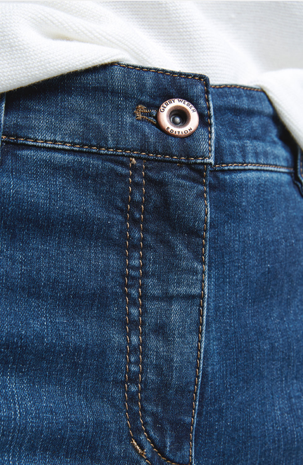 Jeans Straight fit mörk denim - 3