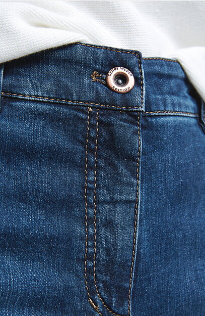 Jeans Straight fit mörk denim - 3