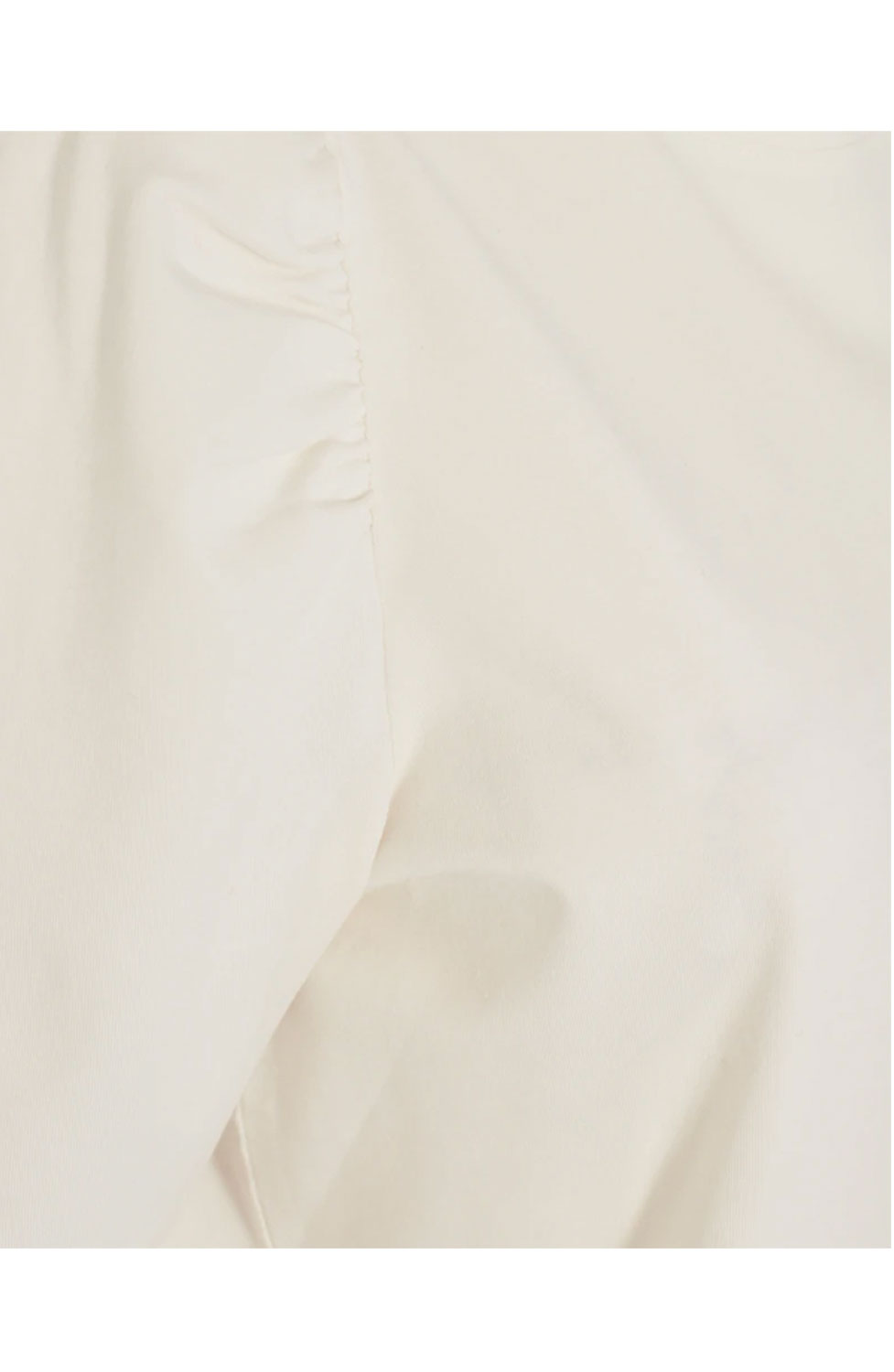 Topp Fenja kort puffärm brilliant white - 3
