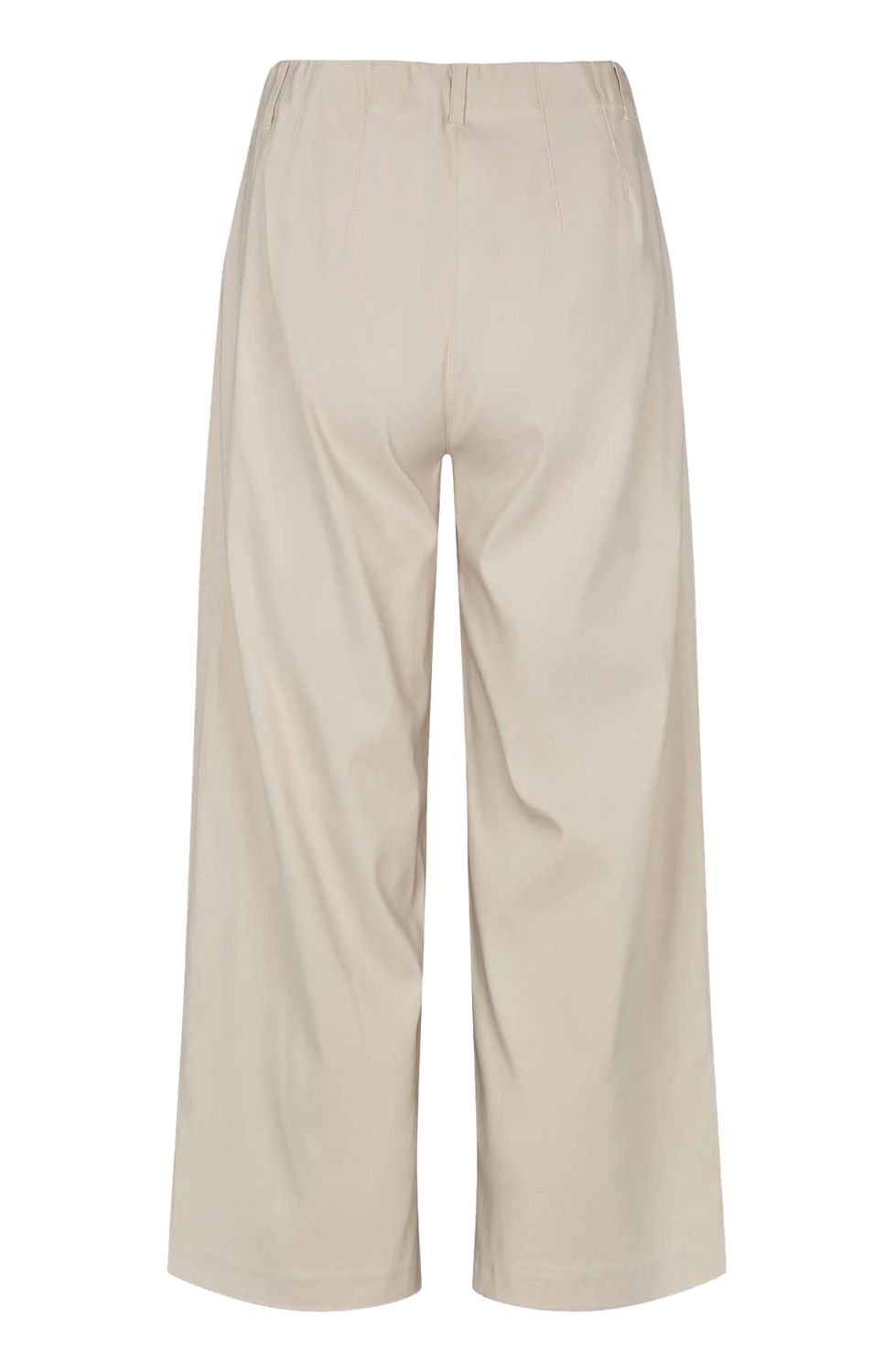 Mirakelbyxa Donna loose viskos cropped sand - 3