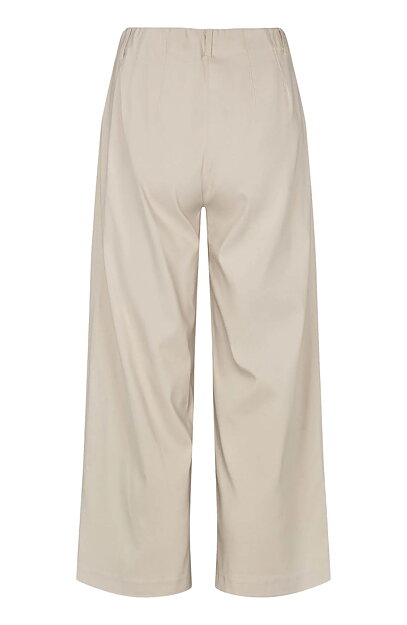 Mirakelbyxa Donna loose viskos cropped sand - 3