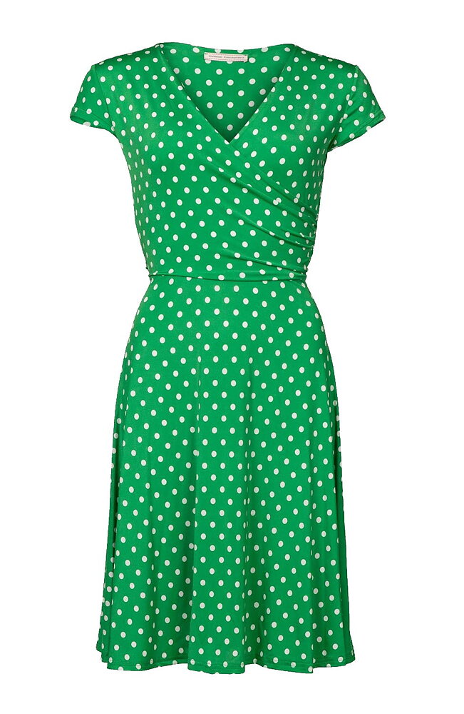 Klänning Marguerite green dot