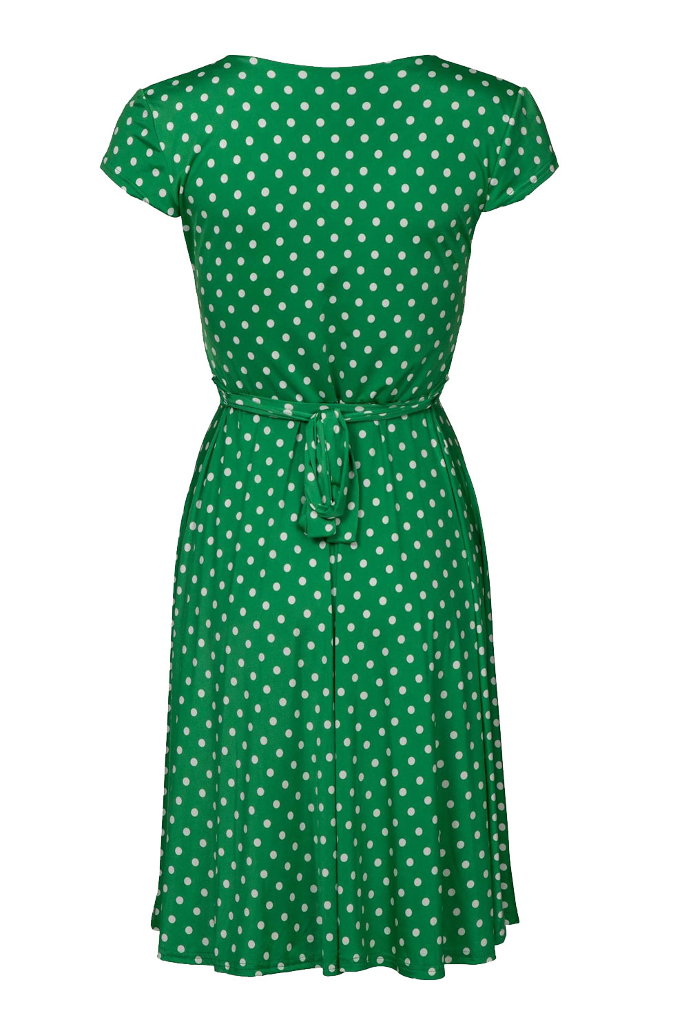 Klänning Marguerite green dot - 2
