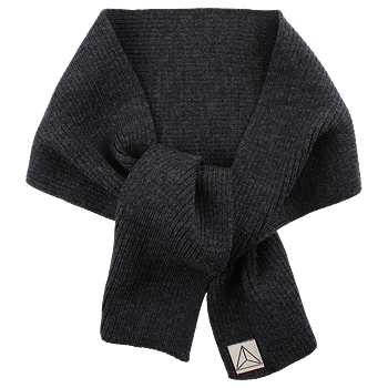 Nordic Knit Scarf Dark grey melange