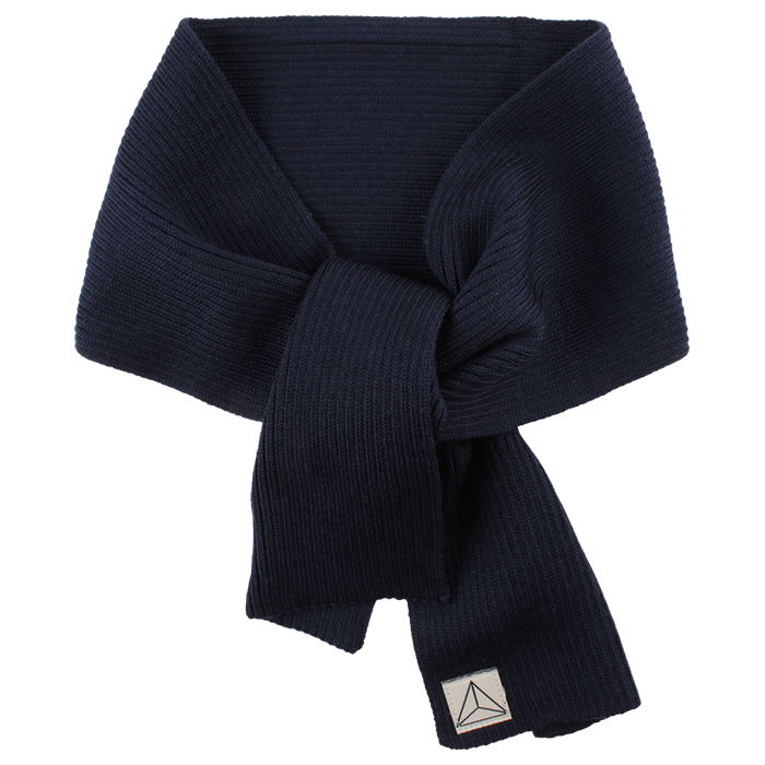 Nordic Knit Scarf Dark total eclipse