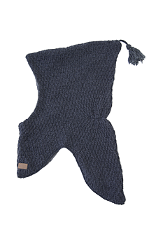 Wool Fullface w. Tassel & windstop Antrazite