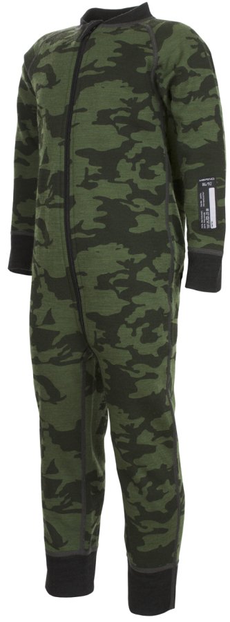 PRINT MERINO OVERALL  Green