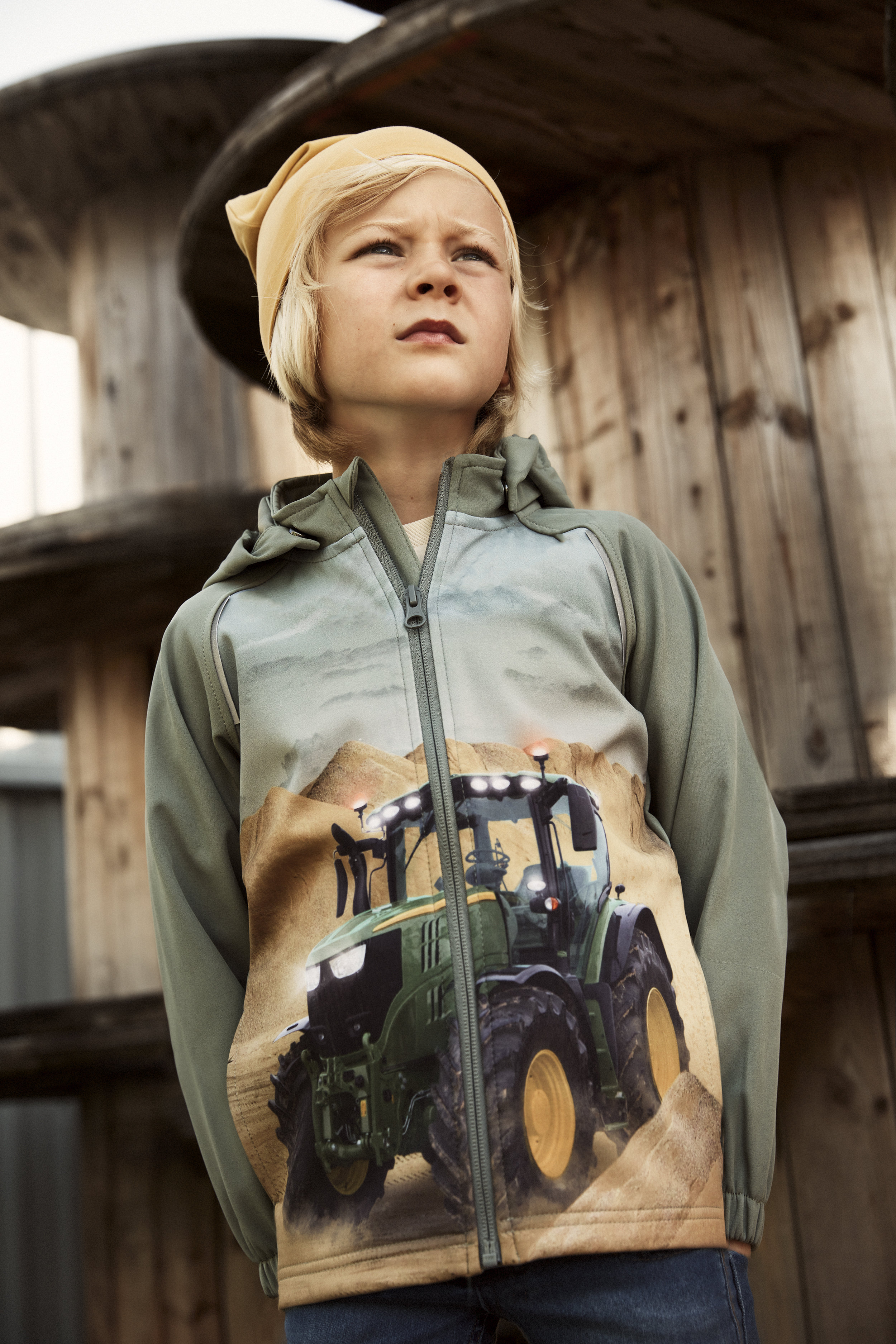 Softshell Jacket Tractor Agave Green - 3