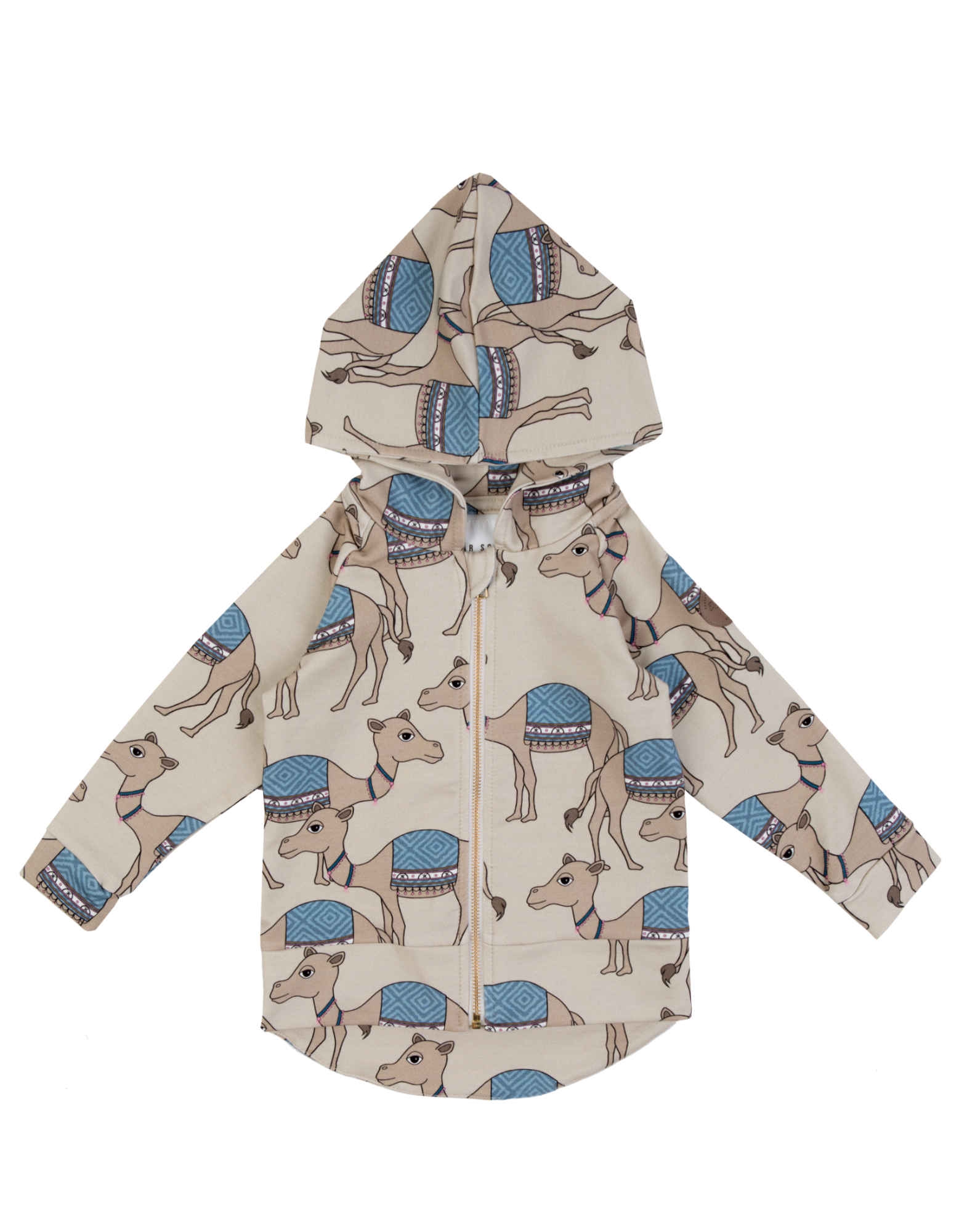 CAMEL SAND HOODIE - 2