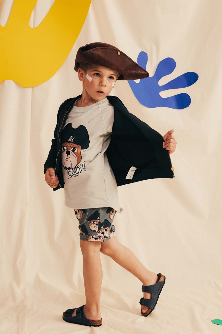 DOG THE PIRATE GREY JERSEY LONGSLEEVE - 2
