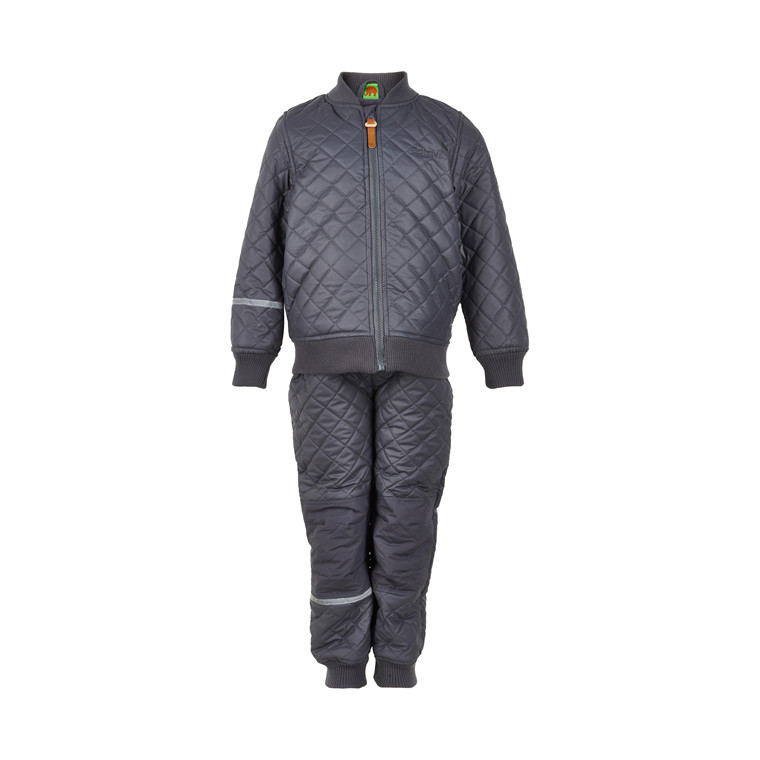 PU-coated thermal w/o lining Deep Stone grey