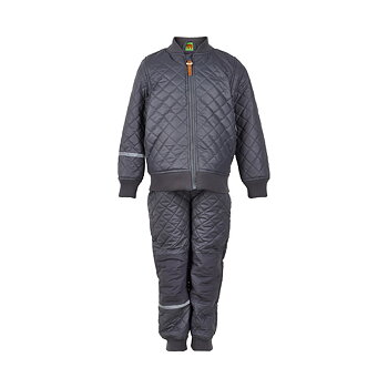 PU-coated thermal w/o lining Deep Stone grey