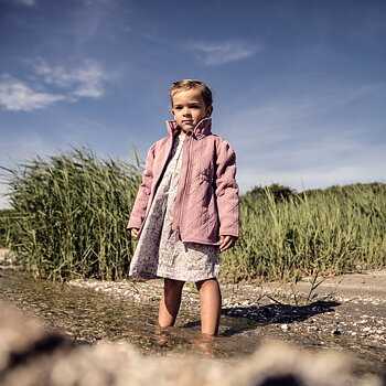 Little Sigrid Thermo Jacket I Dark Rose