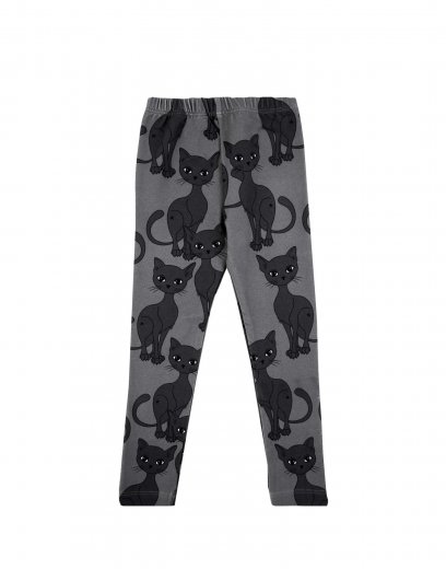 GREY CAT LEGGINGS