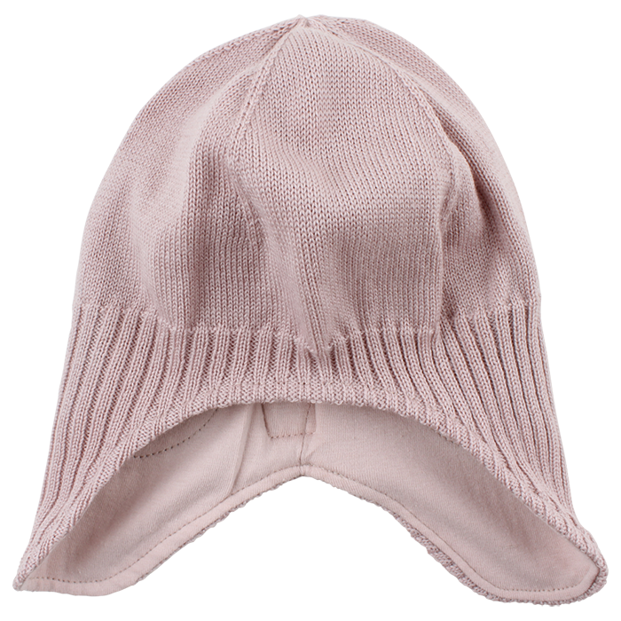 Nordic Knit Wool Hat Shadow Rose