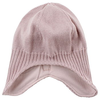 Nordic Knit Wool Hat Shadow Rose