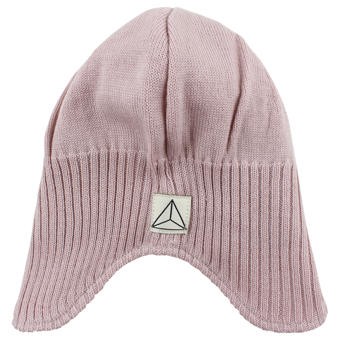 Nordic Knit Wool Hat Shadow Rose - 2