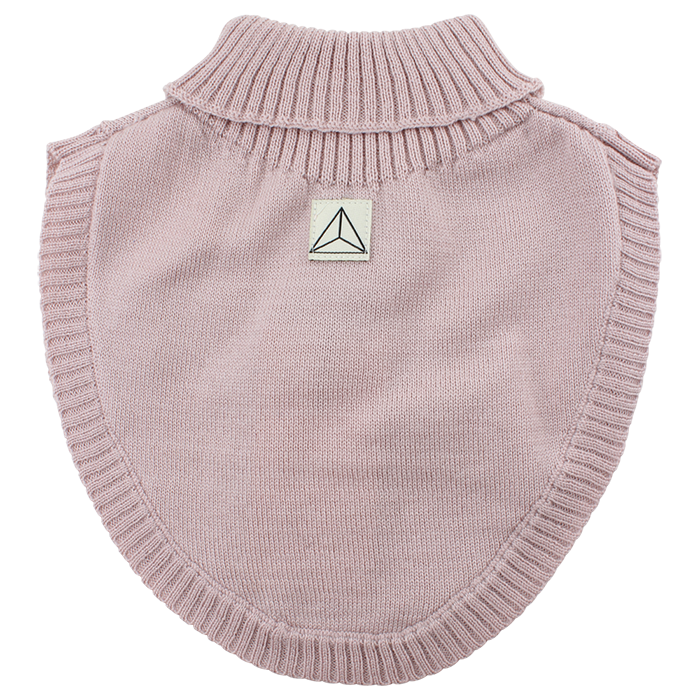 Nordic Knit Wool Neckwarmer Shadow Rose