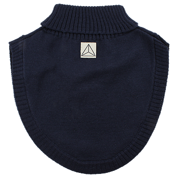 Nordic Knit Wool Neckwarmer Total Eclipse