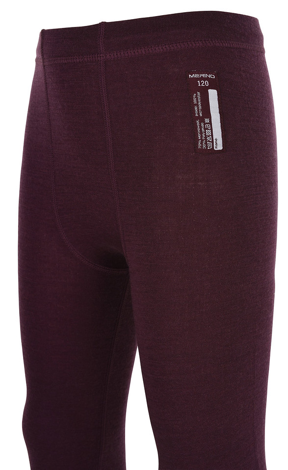 MERINO SET, JUNIOR plum - 3
