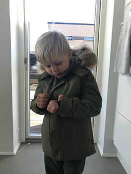 Odin Winter jacket w Fur Dusty Olive