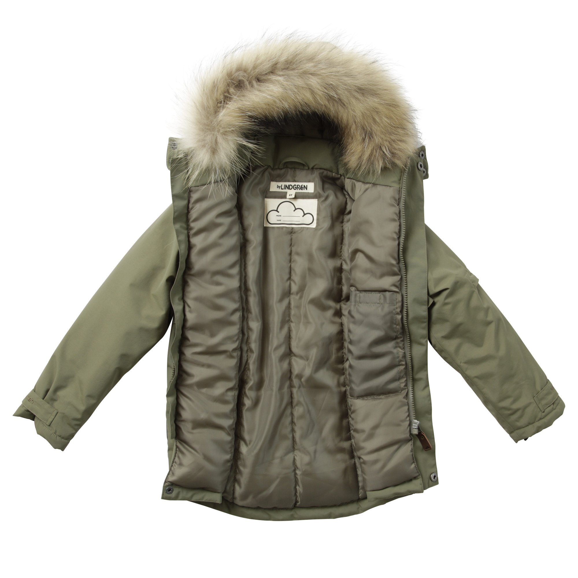 Odin Winter jacket w Fur Dusty Olive - 3