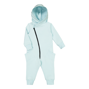 Gugguu Jumpsuit Baby Blue / Black