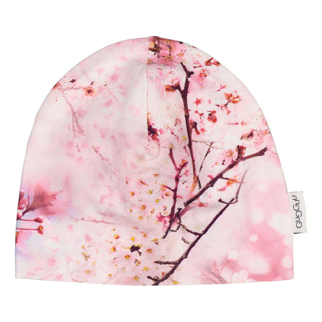 Print Trikåmössa  Cherry Blossom