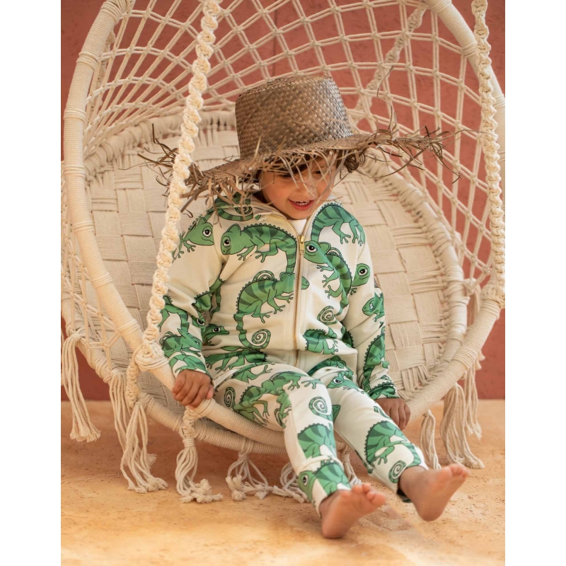 CHAMELEON ECRU HOODIE