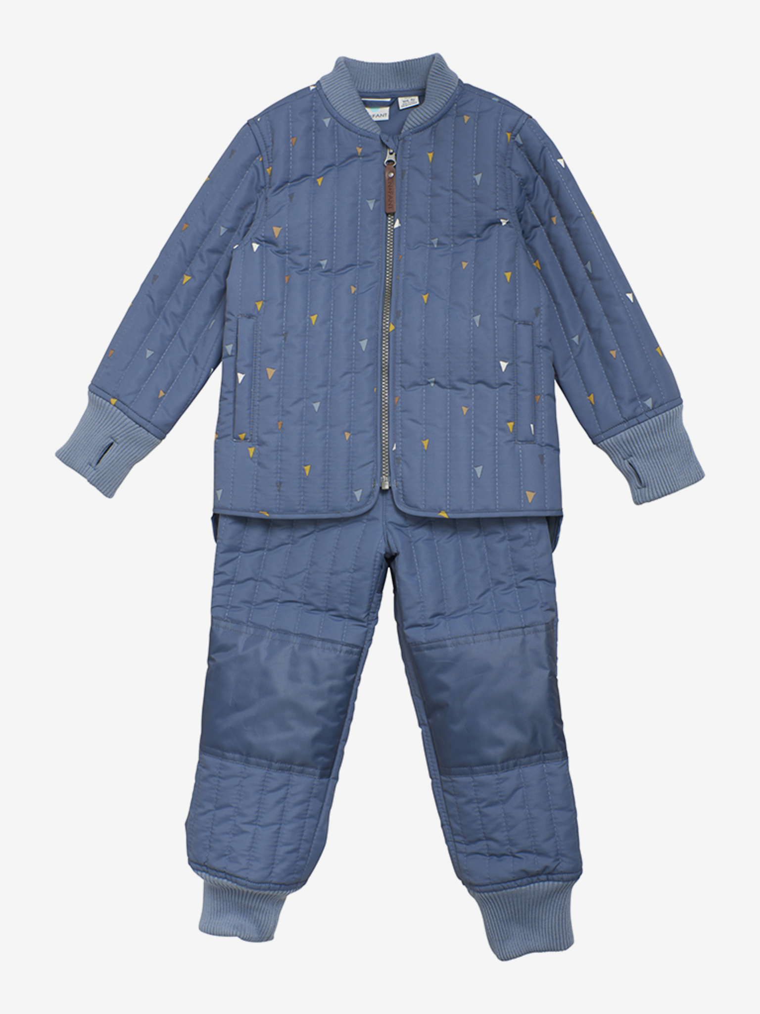 En Fant  Thermal Set AOP dark slate
