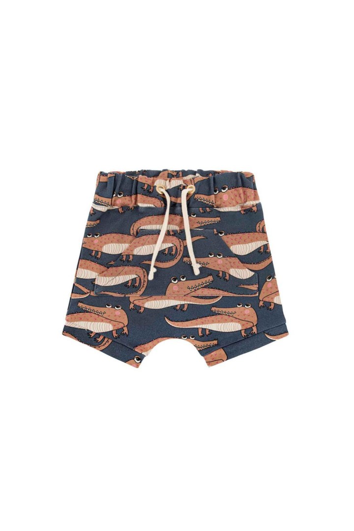 CROCODILE NAVY SHORTS