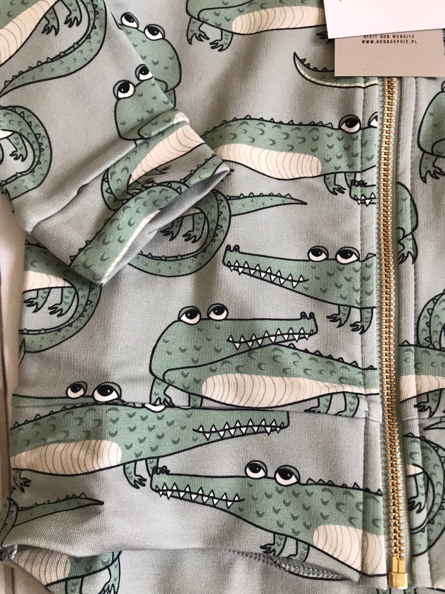 CROCODILE MINT HOODIE - 4