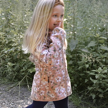  Softshell Girls Jacket w. Print