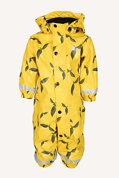 NORDSKOG RAIN BABY OVERALL FLEECE  Gul